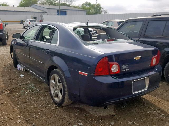 1G1ZH57B384213297 - 2008 CHEVROLET MALIBU 1LT 蓝色 照片 3