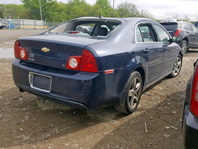 1G1ZH57B384213297 - 2008 CHEVROLET MALIBU 1LT 蓝色 照片 4