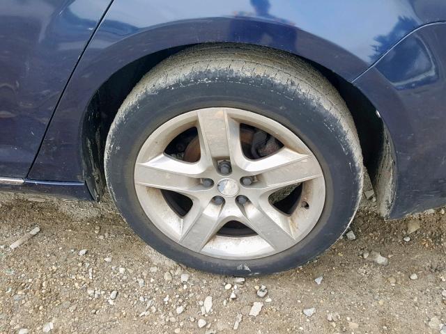 1G1ZH57B384213297 - 2008 CHEVROLET MALIBU 1LT 蓝色 照片 9