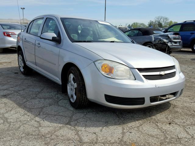 1G1AL55F177226130 - 2007 CHEVROLET COBALT LT SILVER photo 1