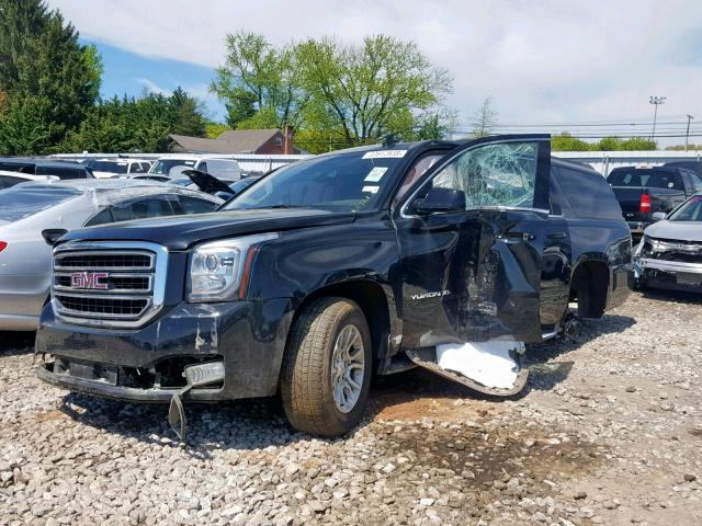 1GKS1GKC4JR316377 - 2018 GMC YUKON XL C BLACK photo 2