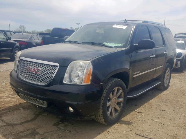 1GKFK03299R296988 - 2009 GMC YUKON DENA BLACK photo 2