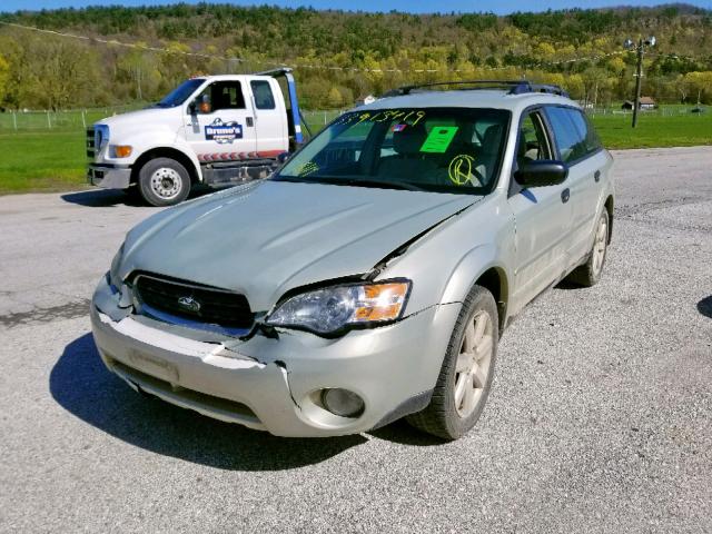 4S4BP61C067315764 - 2006 SUBARU LEGACY OUT TAN photo 2