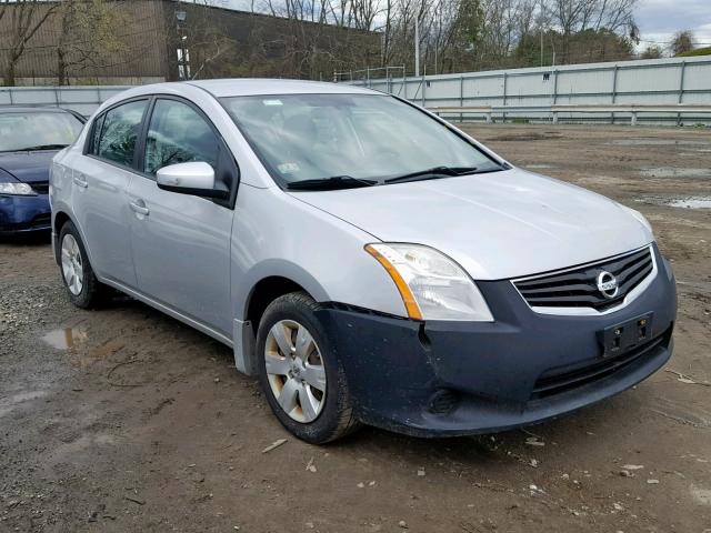 3N1AB6APXAL687394 - 2010 NISSAN SENTRA 2.0 SILVER photo 1