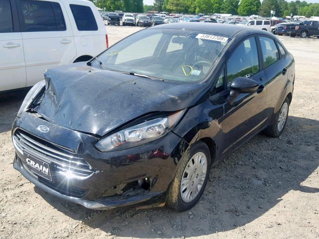 3FADP4AJ5HM104963 - 2017 FORD FIESTA S BLACK photo 2