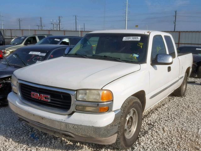 2GTEC19VX21195758 - 2002 GMC NEW SIERRA WHITE photo 2