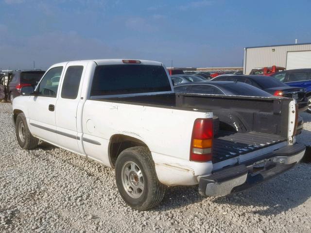 2GTEC19VX21195758 - 2002 GMC NEW SIERRA WHITE photo 3