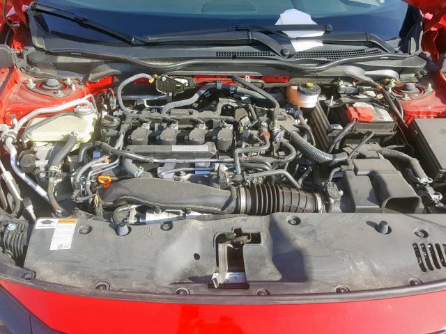 SHHFK7H97HU215306 - 2017 HONDA CIVIC SPOR RED photo 7