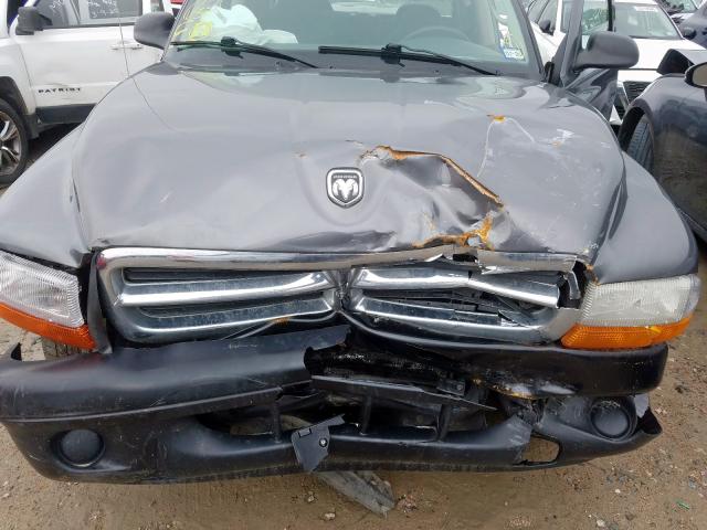 1D7HL38K64S763769 - 2004 DODGE DAKOTA QUAD SPORT  photo 7