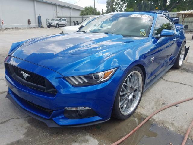 1FA6P8CF7H5322482 - 2017 FORD MUSTANG GT  photo 2