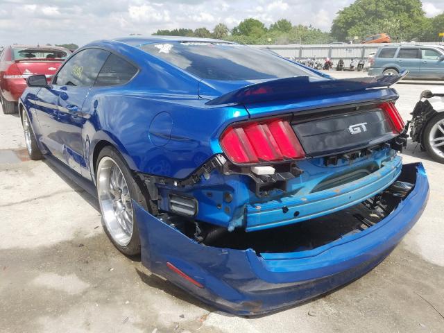 1FA6P8CF7H5322482 - 2017 FORD MUSTANG GT  photo 3