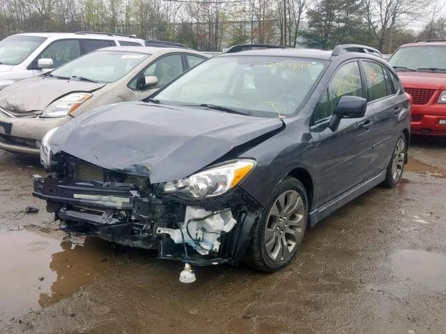 JF1GPAS64E8301855 - 2014 SUBARU IMPREZA SP GRAY photo 2