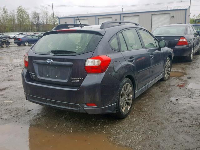 JF1GPAS64E8301855 - 2014 SUBARU IMPREZA SP GRAY photo 4