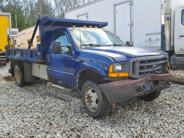 1FDAF57F6XEA16688 - 1999 FORD F550 SUPER BLUE photo 1