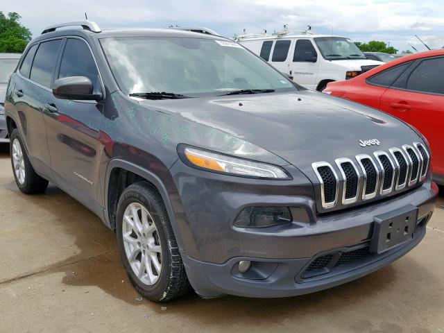 1C4PJLCB4GW234126 - 2016 JEEP CHEROKEE L GRAY photo 1