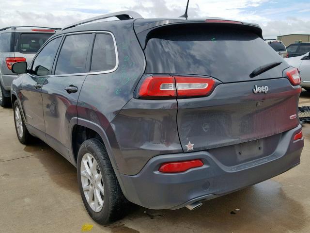 1C4PJLCB4GW234126 - 2016 JEEP CHEROKEE L GRAY photo 3