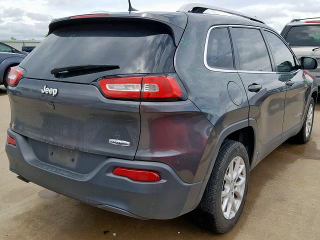 1C4PJLCB4GW234126 - 2016 JEEP CHEROKEE L GRAY photo 4