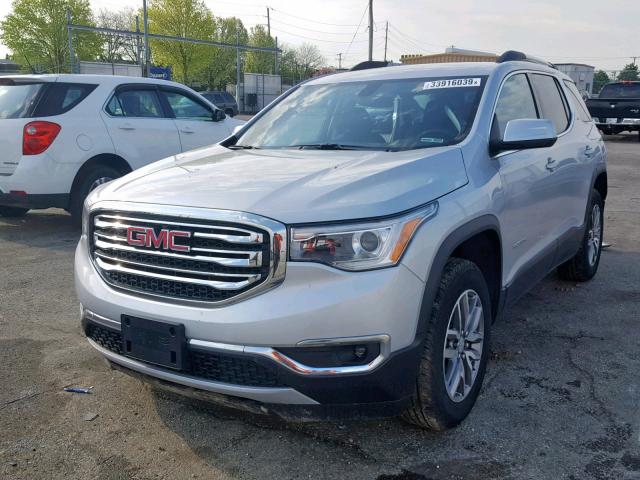 1GKKNLLAXKZ140849 - 2019 GMC ACADIA SLE SILVER photo 2