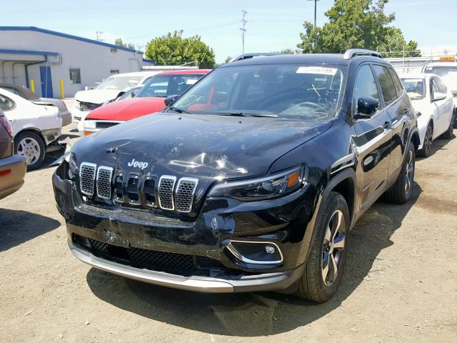 1C4PJMDX4KD304342 - 2019 JEEP CHEROKEE L BLACK photo 2