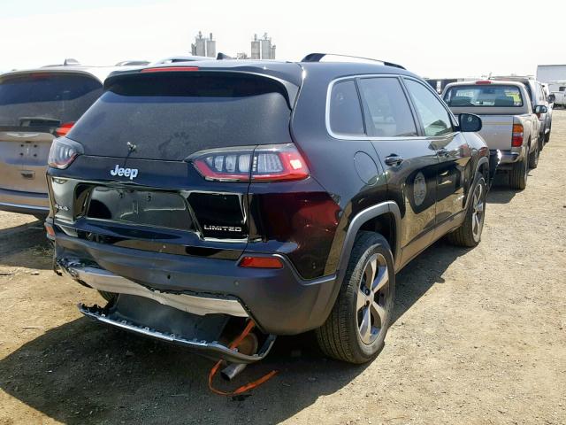 1C4PJMDX4KD304342 - 2019 JEEP CHEROKEE L BLACK photo 4