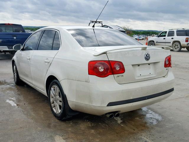 3VWEF71K27M184732 - 2007 VOLKSWAGEN JETTA WOLF WHITE photo 3