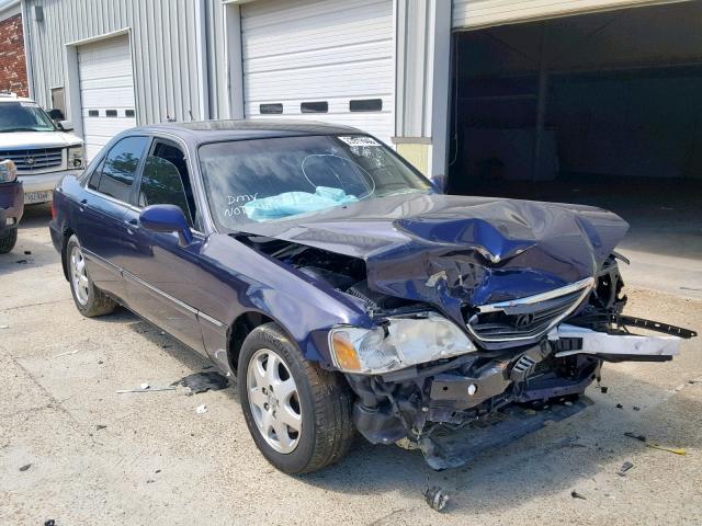 JH4KA96552C014859 - 2002 ACURA 3.5RL BLUE photo 1