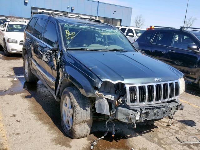 1J4HR58NX5C654851 - 2005 JEEP GRAND CHER GREEN photo 1