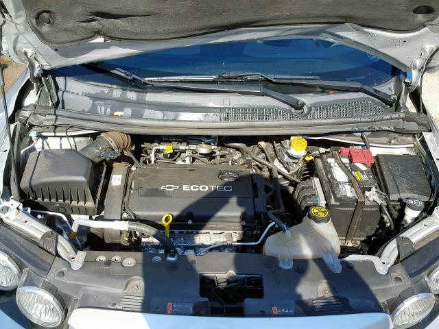 1G1JA5SH9E4183618 - 2014 CHEVROLET SONIC LS SILVER photo 7