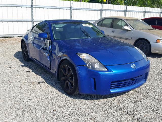 JN1AZ34EX3T015788 - 2003 NISSAN 350Z COUPE BLUE photo 1