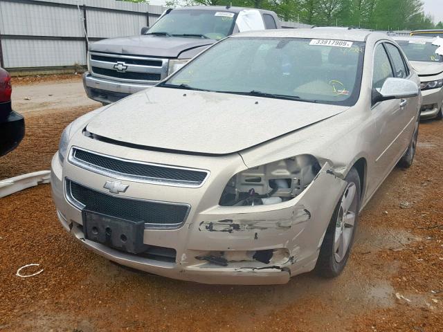 1G1ZC5E09CF104842 - 2012 CHEVROLET MALIBU 1LT 米色 照片 2