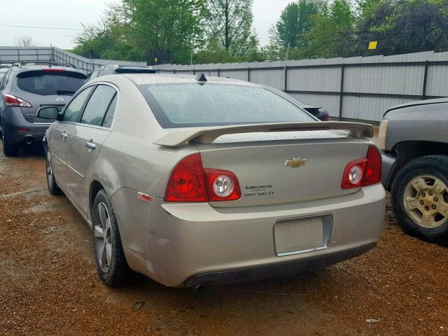 1G1ZC5E09CF104842 - 2012 CHEVROLET MALIBU 1LT 米色 照片 3