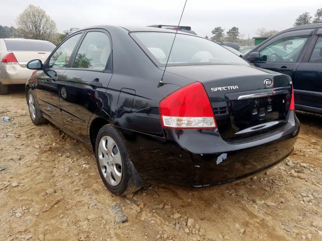 KNAFE121685501302 - 2008 KIA SPECTRA EX  photo 3