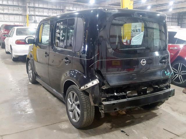 JN8AZ28R99T112689 - 2009 NISSAN CUBE BASE BLACK photo 3