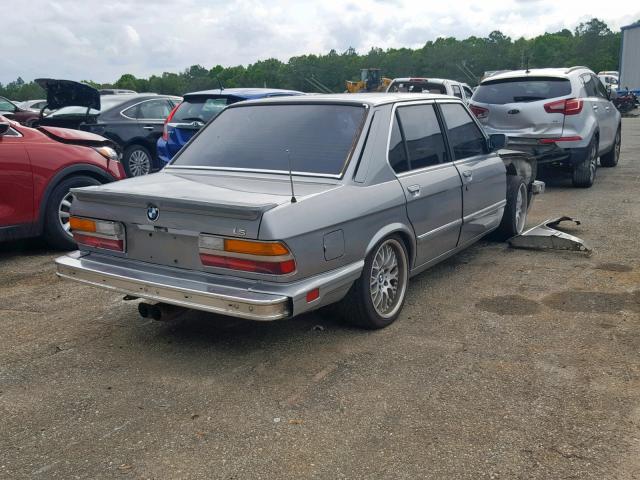 WBADC7400J1718071 - 1988 BMW 535 BASE SILVER photo 4