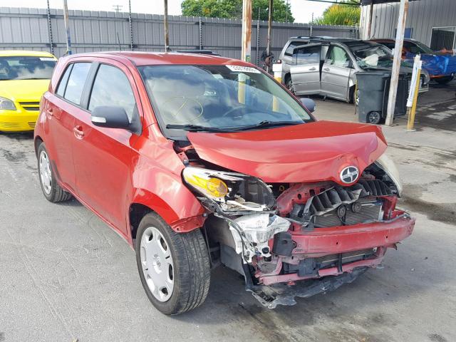 JTKKU10449J042497 - 2009 TOYOTA SCION XD RED photo 1