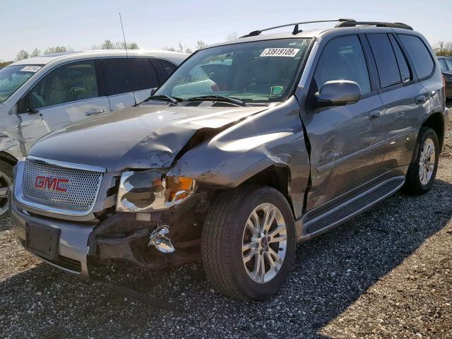 1GKET63M562224896 - 2006 GMC ENVOY DENA GRAY photo 2