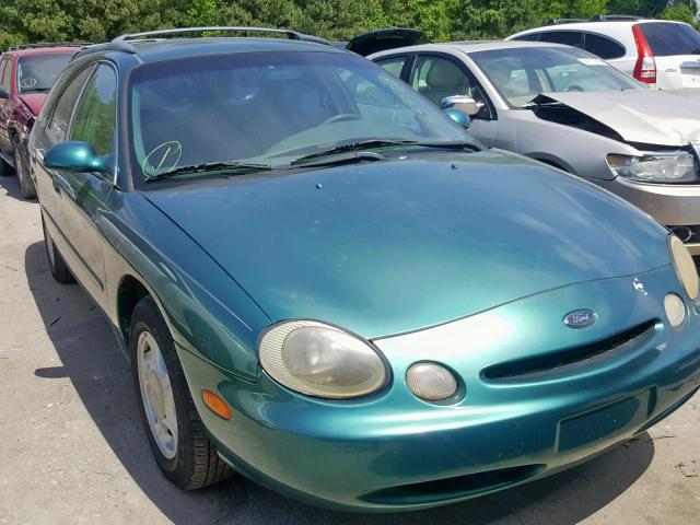 1FALP57U5TA154657 - 1996 FORD TAURUS GL GREEN photo 1