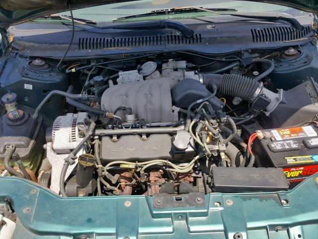 1FALP57U5TA154657 - 1996 FORD TAURUS GL GREEN photo 7