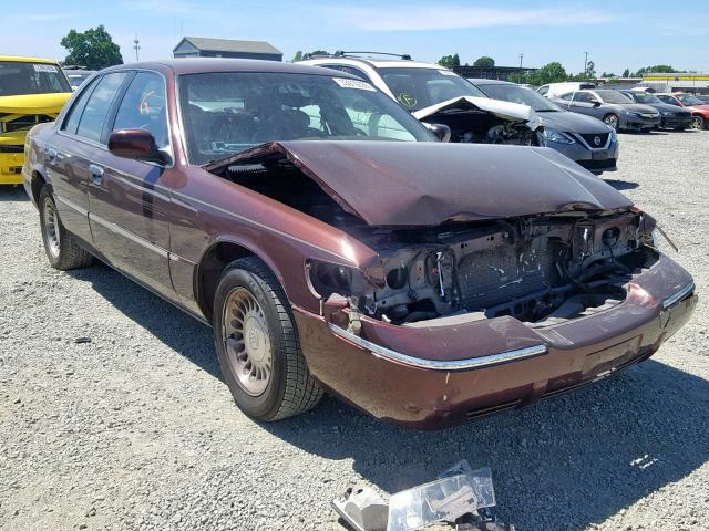 2MEFM75W41X699624 - 2001 MERCURY GRAND MARQ BURGUNDY photo 1