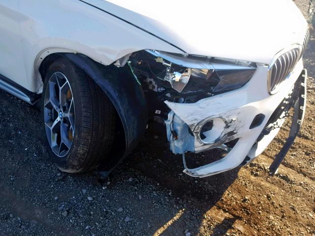 WBXHT3C3XJ5L29491 - 2018 BMW X1 XDRIVE2 WHITE photo 9