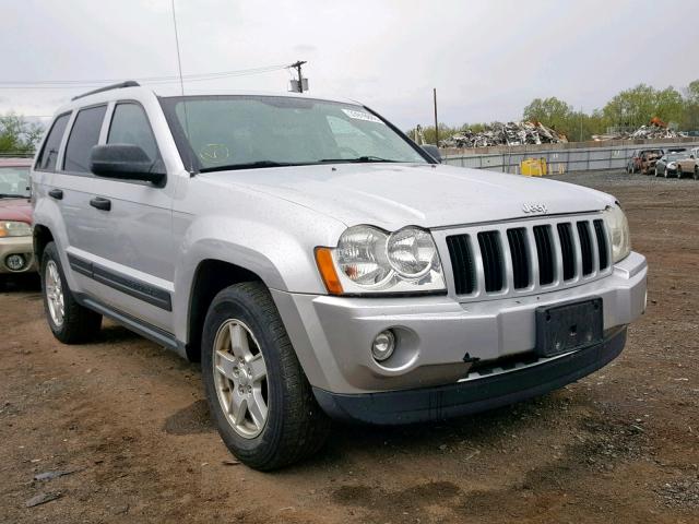 1J4GR48K15C673445 - 2005 JEEP GRAND CHER SILVER photo 1