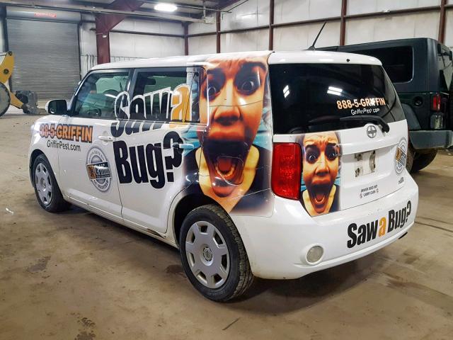 JTLZE4FE1A1112065 - 2010 TOYOTA SCION XB 白色 照片 3