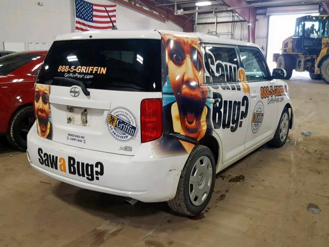 JTLZE4FE1A1112065 - 2010 TOYOTA SCION XB 白色 照片 4