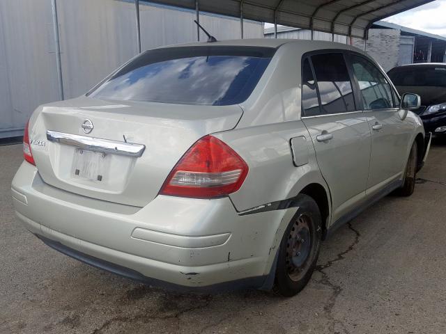 3N1BC11E48L385743 - 2008 NISSAN VERSA S  photo 4