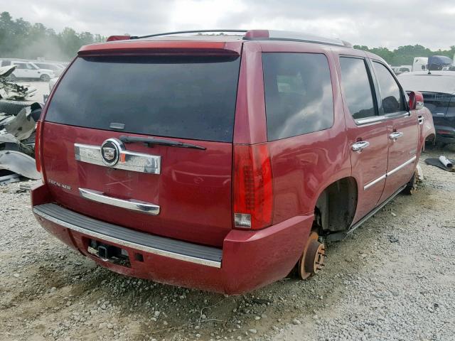 1GYFK63857R311223 - 2007 CADILLAC ESCALADE L MAROON photo 4