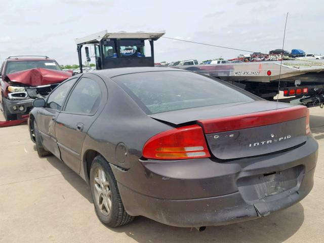 2B3HD46R74H587871 - 2004 DODGE INTREPID S 棕色 照片 3