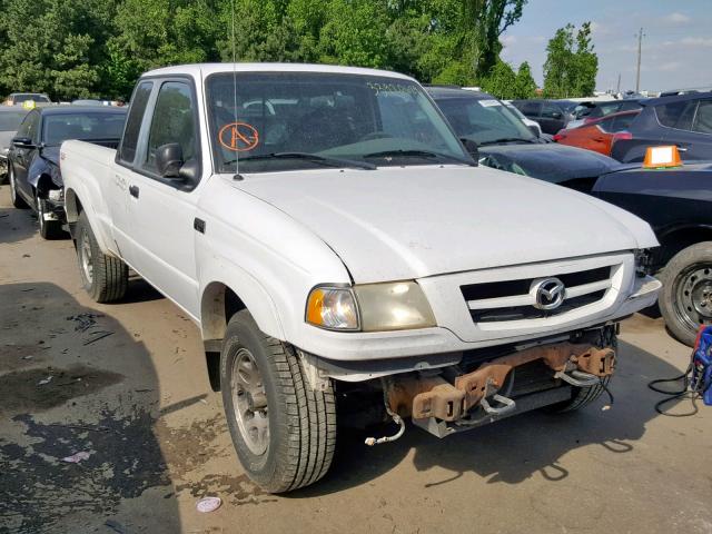 4F4YR16E91TM18324 - 2001 MAZDA B4000 CAB WHITE photo 1