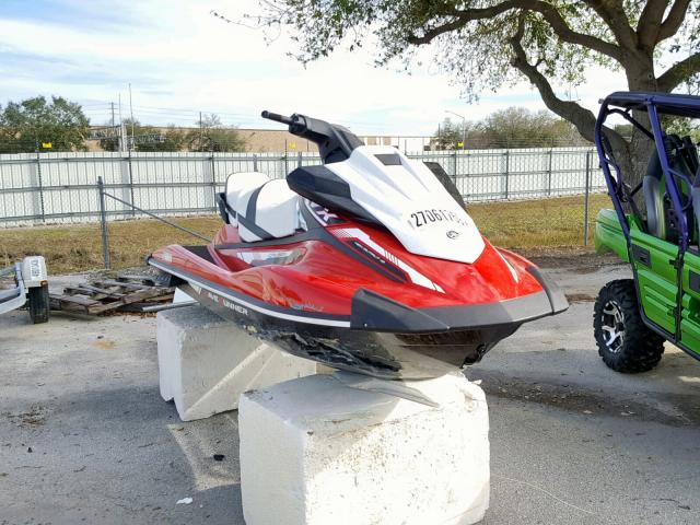 YAMA4207C818 - 2018 YAMAHA WAVERUNNER RED photo 1