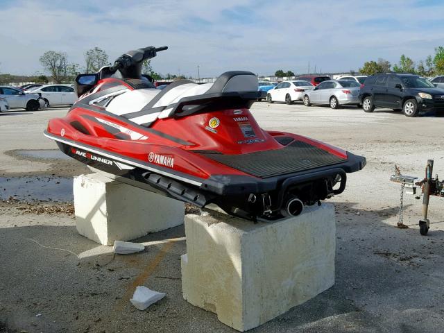 YAMA4207C818 - 2018 YAMAHA WAVERUNNER RED photo 3