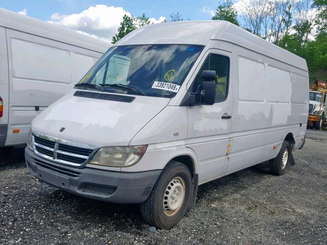 WD0PD744665960869 - 2006 DODGE SPRINTER 2 WHITE photo 2